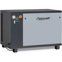 Aircraft Stationärer Kolbenkompressor mit Schalldämmgehäuse AIRPROFI 1003/10 Sil...