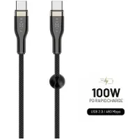 FIXED Geflochtenes Kabel USB-C/USB-C