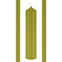Kopschitz Kerzen Altarkerzen Scottish Grün 250 x Ø 90 mm, 4 Stück