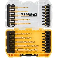 DeWalt Stahl Spiralbohrer Satz 3mm 10mm, 24-teilig für Metall