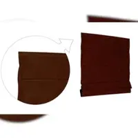 KS Handel 24 Basic Raffrollo Faltrollo 160x240 cm Schoko Braun Raffgardine
