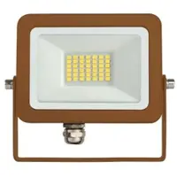 Beneito Faure Sky 20W IP65 4000K Corten LED-Außenfluter - 2450lm, Aluminium, 110° Abstrahlwinkel