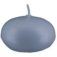 Kopschitz Kerzen Schwimmkerzen Grau/Blau Ø 60 x 24 mm, 20 Stück