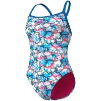 Arena Badeanzug, Damen Multi Camo Challe