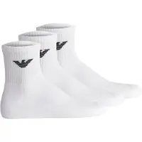 Emporio Armani Kurze Socken EM000551 AF14499 M0066 Weiß