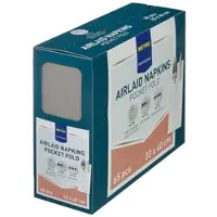 Metro Professional Airlaid Servietten, 40 x 33 cm, grau, 260 (4 x 65) Stück