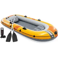 Intex Schlauchboot "Challenger 3 Drei Personen Boot-Set"