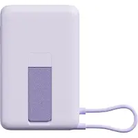 Xiaomi Zewnętrzny power bank 10000 mAh z wbudowaną podstawką w kolorze purpurowym