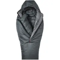 Helsport Pro Storen Fiber -5 195cm, Dark Shadow / Ruby Red, OS, Schlafsack, grau