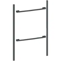 NEFF Collection Z990BAY0 - Flex Design Kit für Seamless Combination , 90 cm, Anthracite grey, für einen Kompaktbackofen & einen Kompaktbackofen