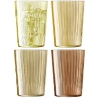 LSA International Becher L.S.A. Gems Glas Orange 560 ml (4-Stück)