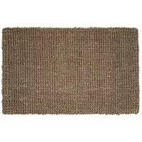 Giftcompany Fußmatte "Hampton", Jute Matte Braun L 90 x 60 cm