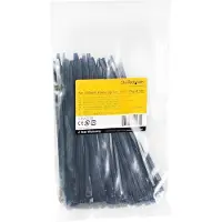 StarTech.com Cbmzt6b Flanges 15 Cm 100 Units Schwarz