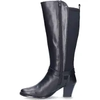 Custom Made Damenstiefel Jaipur Schwarz Wadengröße 45 cm-Schuhgröße 44