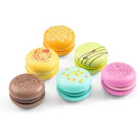 Woet macarons junior 4,5 x 4,5 cm Holz 6 Stück