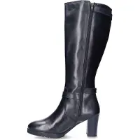 Custom Made Damenstiefel Gosford Schwarz Wadengröße 35 cm-Schuhgröße 44