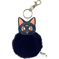 Sailor Moon Portachiavi Plush: Luna 10cm
