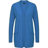 Goldner Strickjacke "Kurzgröße Elegante Strickjacke mit Kaschmir" mit Kaschmieranteil