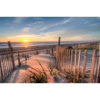 Papermoon Fototapete "Outer Banks Dunes", bunt, B:2,5m L:1,86m, Vlies, Tapeten, Fototapete