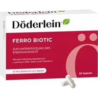 Heilpflanzenwohl GmbH Döderlein Ferro Biotic - Eisen+milchsäurebakterien 30 ST