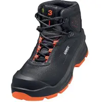 Uvex 3 Stiefel S3 schwarz, orange Weite 10 Gr. 36