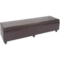 BERLINLODGE Bank Sitzbank mit Aufbewahrung Lars XXL HxBxT 45x180x45cm Weiß Leder + Kunstleder