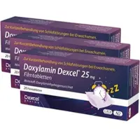 Dado Sens 3er Set Doxylamin Dexcel 25 mg Filmtabletten 20 St