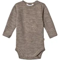 Joha Body Merinowolle, Sesame Melange, 90, Babykleidung