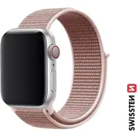 Swissten Nylon Band for Apple Watch 42/44/45/49 mm Rose Gold