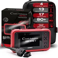 Launch OBD2 Diagnosegerät CRP129EVO Plus mit Android 4 Systeme 13 Servicefunktionen 60+ Automarken 17 Sprachen