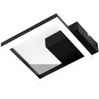 FABAS LUCE BARD moderne LED-Deckenleuchte 11W Schwarz 3394-24-101