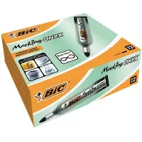 BIC Markierung Onyx 1482 permanent marker Tip type Black 12 pcs.