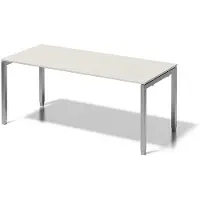 Bisley Schreibtisch Cito Maße: 180 x 65-85 x 80 cm (B x H x T) 3-Schicht-Spanplatte, melaminharz Farbe der Tischplatte: grauweiß