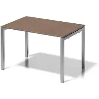 Bisley Schreibtisch Cito Maße: 120 x 65-85 x 80 cm (B x H x T) 3-Schicht-Spanplatte, melaminharz Farbe der Tischplatte: nußbaum