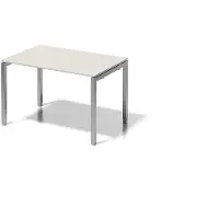 Bisley Schreibtisch Cito Maße: 120 x 65-85 x 80 cm (B x H x T) 3-Schicht-Spanplatte, melaminharz Farbe der Tischplatte: grauweiß