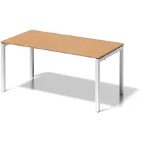 Bisley Schreibtisch Cito Maße: 160 x 74 x 80 cm (B x H x T) 3-Schicht-Spanplatte, melaminharz Farbe der Tischplatte: buche