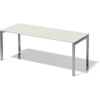 Bisley Schreibtisch Cito Maße: 200 x 74 x 80 cm (B x H x T) 3-Schicht-Spanplatte, melaminharz Farbe der Tischplatte: grauweiß