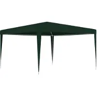 Syfax Profi-Partyzelt 4×4 m Grün 90 g/m²