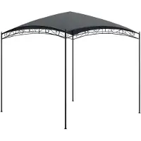 Syfax Pavillon 3x3x2,65 m Anthrazit 180 g/m²