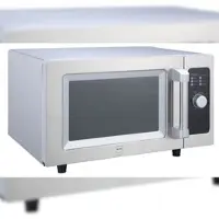 Metro Professional Mikrowelle GMW1125-K, Edelstahl, 51.1 x 43 x 31.1 cm, 1000 W / 230 V, 25 L, silber