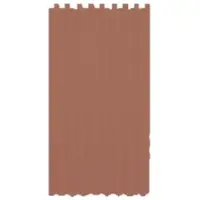 EXKLUSIV HEIMTEXTIL Voile Schlaufenschal 140x245cm braun