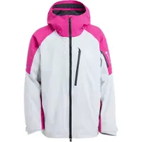 Burton - Veste de ski/snowboard en GORE-TEX - M Ak Cyclic Gore-Tex Jacket Verry Berry Gray Cloud für Herren - Größe L - Rosa