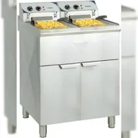 Casselin Standfritteuse Profi 2 x 10L CFP102TC