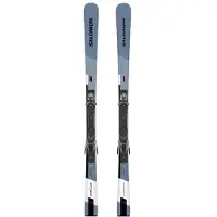 Salomon - Ski Set inkl. Bdg. - Pistenski - S/Max 10 + M11 Gw Copen Blue/Black/White 2025 - Größe 155 cm - Blau