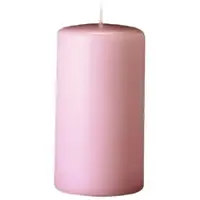 Kopschitz Kerzen 4er Adventskerzen, Adventskranz Kerzen Set Taupe rose 6 x Ø 5 cm