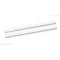 Exacompta 370999B 10x Organisationstreifen, 315x16,5 mm, Beutel mit 100 Streifen - Weiß