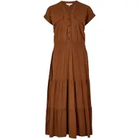 Apricot Midikleid "Utility-Midaxi-Kleid" mit Stufen