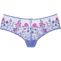 LASCANA Stringpanty "Maria" mit bunten Blumen aus Stickereispitze