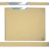 Exacompta 353222B 25x Pendelhefter 2 Abheftvorrichtungen - beige