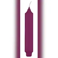 Kopschitz Kerzen Stabkerzen mit Zapfenfuß Brombeere, 170 x Ø 30 mm, 12 Stück